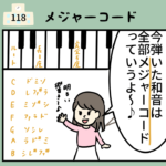 学校職員時代118「メジャーコードの覚え方」